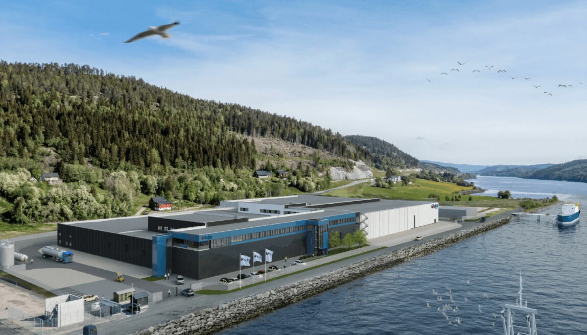 SalMar Settefisk- Tjuin, Malm - Overhalla Betongbygg